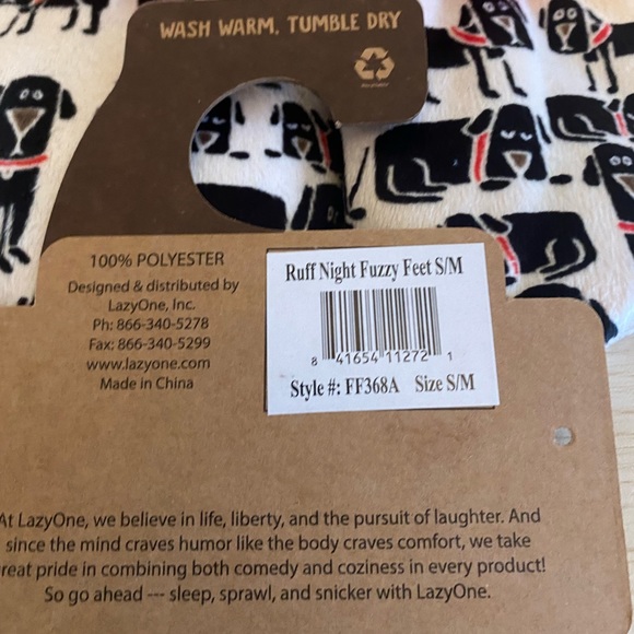 ☘️ Free W Bundle! LazyOne Fuzzy Feet Women’s Slippers - Picture 3 of 6